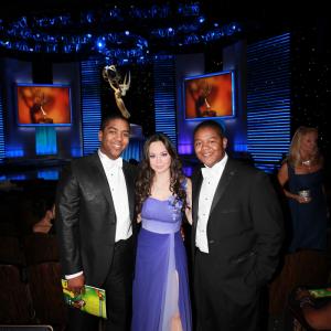 Anna Maria with Kyle and Chris Massey at The Daytime Emmys 2011