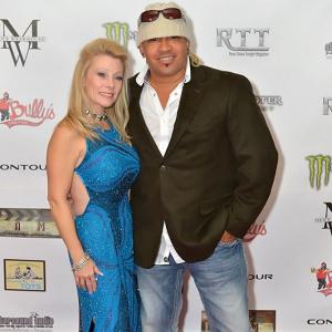Oliver X  Victoria Monroe on the RED CARPET Of Dam California Screening held at RENO TAHOE COMEDY
