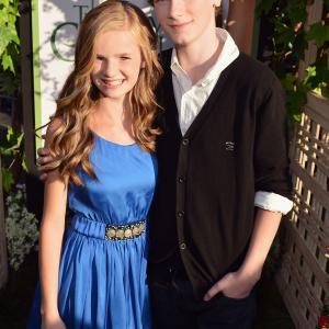 Kendall Ryan Sanders and Lucy Gebhardt at event of The Odd Life of Timothy Green 2012