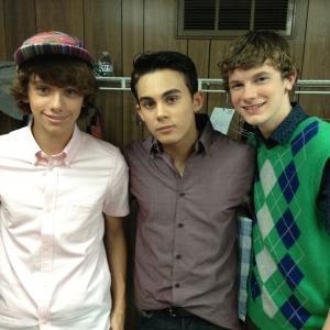 EVERY WITCH WAY Kendall (Tony) with Mavrick Moreno (Mac), & Tyler Alvarez (Diego)