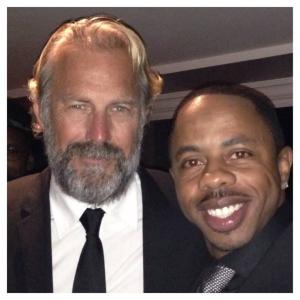 Bryant Pearson and Kevin Costner