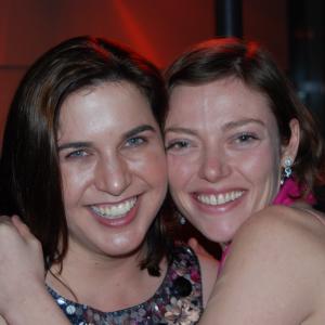 Screenwriter Caitlin McCarthy and actress/model Camilla Rutherford at the 6th Annual Monaco International Film Festival.