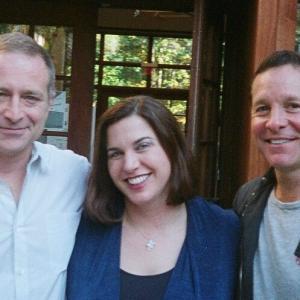 Director Tom Gilroy screenwriter Caitlin McCarthy and actor Steve Guttenberg at the 15th Annual Hamptons International Film Festival