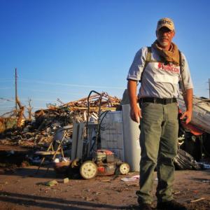 In Moore, OK assisting in disaster relief