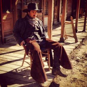 Alejandro Edda as a Cowboy for TMobile campaign