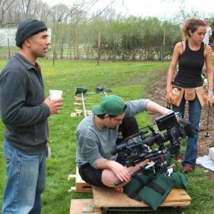 Dissonance  Leads  Director  Producer  Writer  with DP Eric Giovon