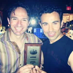 Hopes Portal  Producer  Lead  Winners Manhattan Film Festival with director David Allensworth