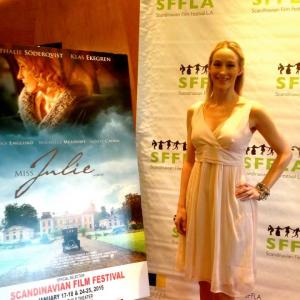 Nathalie Sderqvist at the screening of Miss Julie at Scandinavian Film Festival LA 2015