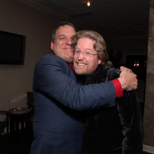 Andrew Stanton and Jeff Garlin at event of The 66th Annual Golden Globe Awards 2009