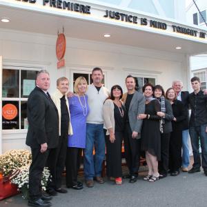 Mark Lund at the Cape Cod Premiere of Justice Is Mind in Chatham, MA on September 18, 2014.