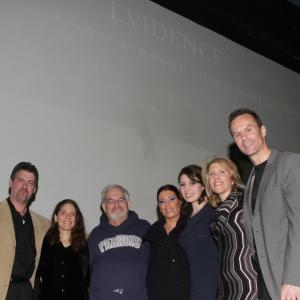 Mark Lund at the world premiere of Justice Is Mind Evidence