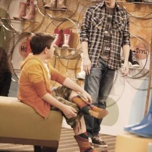 Still of Jason Dolley and Bradley Steven Perry in Good Luck Charlie 2010