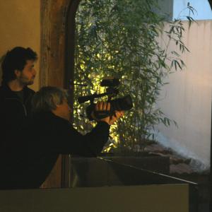 Boris & Francesco filming in Florence, Italy