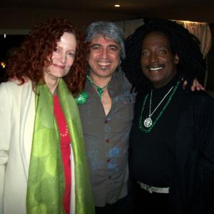 Saint Patricks Day party at Jeff Conaways home in 2007 Diane Salinger Boris Acosta and James Sire