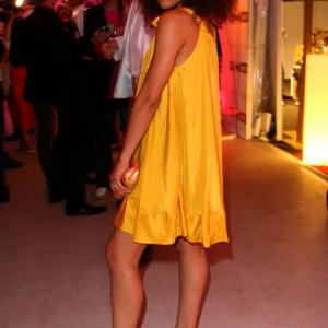 Sonalii Castillo attends the Creative Coalition THR and Screen Media Films Reception at the Martini Terrace during the 62nd International Cannes Film Festival on May 19 2009 in Cannes France