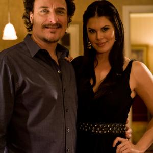 Michelle Gracie with Co Host Kim Coates of The Action on Film Channel