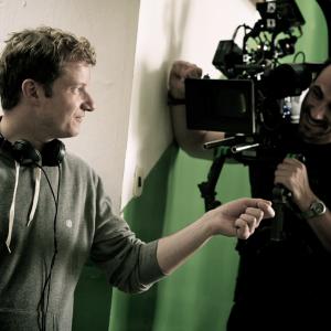 Shooting Sturmfrei  Season 3 in Prague Director Martin Busker with camera operator Benjamin F Wieg