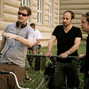 Shooting Sturmfrei  Season 3 in Prague Director Martin Busker with DOP Timm Lange and camera operator Benjamin F Wieg
