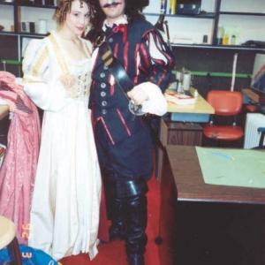 As Roxanne in Ken Heins production of Cyrano de Bergerac 1992 costumes Berkeley Rep