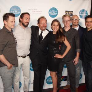 Holly Shorts red carpet event for Odessa The Series with David Moscow Sean Turrell Anthony Escobar Grace Santos Doug Johnson Louis Romanos