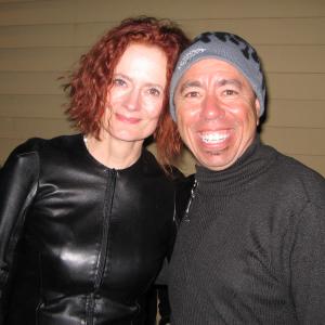 Anthony with fellow actor  dear friend Diane Salinger
