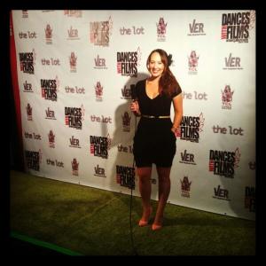 Hosting Red Carpet for Dances with Films Festival W Hotel Hollywood Summer 2014