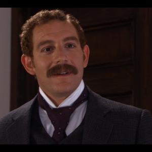Peter Mikhail as HG Wells Murdoch Mysteries