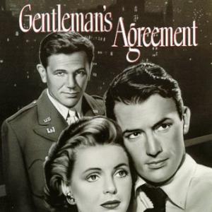 Gregory Peck John Garfield and Dorothy McGuire in Gentlemans Agreement 1947