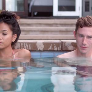(L-R) Actors Jen Oda and Stephen Twardokus star in writer/director Brian To's 