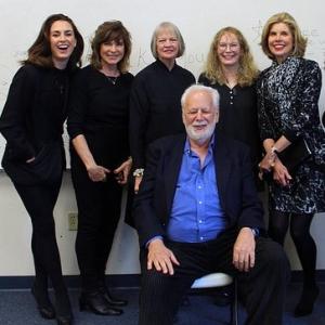 with Christine Baranski, Mia Farrow, Dorothy Lyman, and Susan Saint James in Nora Ephron's 