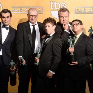 Ty Burrell Ed ONeill Eric Stonestreet Nolan Gould and Rico Rodriguez