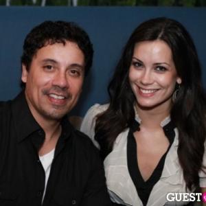 Actress Amie Conn and DirectorActor David Barroso of 8Ball at William Morris Endeavor Party 2011
