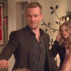 James Van der Beek Dreama Walker and Amie Conn on Dont Trust the B in Apartment 23