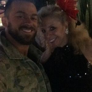 Renee Spei with Artem Chigvintsev post show ABCS Dancing With The Stars!! Artem took this selfie !!