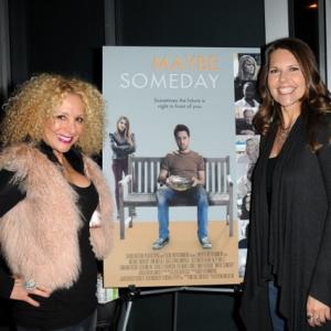 Renee' Spei, actress with Cynthia Popp, Executive Producer At screening of Feature Film 