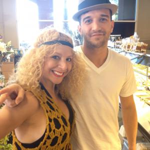 Renee' Spei and Mark Ballas LUNCH TIME!