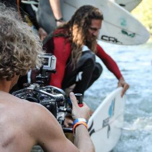 Keep Surfing II shooting with Rob Machado and Bjoern Richie Lob.