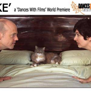 Promo shot for 'Like', as selected by Dances with Films Film Festival. With David Garry and Dagney Kerr.