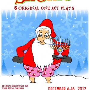 Onstage Atlantas Merry Little Holiday Shorts featuring Rosie the Retired Rockette by Daniel Guyton