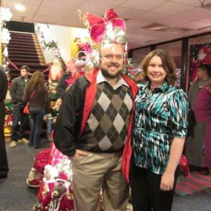 Christmas Party at Onstage Atlanta with Daniel and Kate Guyton