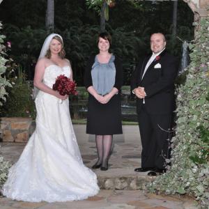 Wedding Photo of Daniel and Kate Guyton