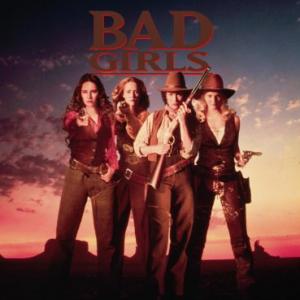 Drew Barrymore Andie MacDowell Mary Stuart Masterson and Madeleine Stowe in Bad Girls 1994
