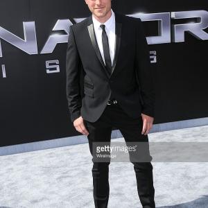 Actor Kyle Clements arrives at the Los Angeles premiere of Terminator Genisys at the Dolby Theatre on June 28 2015 in Hollywood California