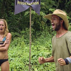 Still of Colby Donaldson and Candice Woodcock in Survivor (2000)