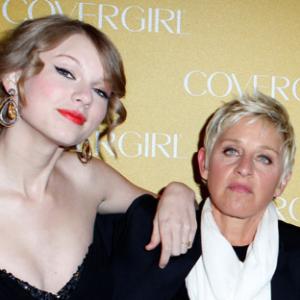 Ellen DeGeneres and Taylor Swift