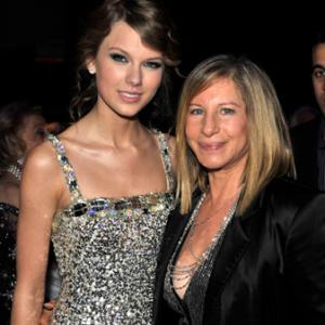 Barbra Streisand and Taylor Swift