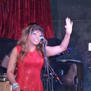 Rita Kurtz performing LIVE on stage, with Bandstand Shows.