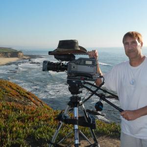 Location scouting (Rocky Sunset) at Grey Whale Cove, Half Moon Bay, CA.