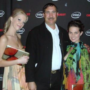 Al pictured with the HP Models opening night at the 2010 San Jose CINEQUEST Film Festival  20th Anniversary Celebration