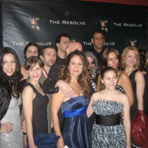 At Feb 23 2010 premiere of The Resolve